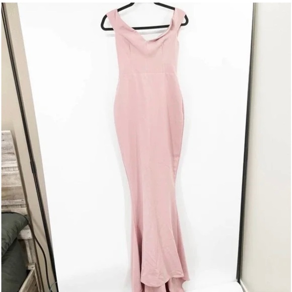 Allure gown in Dusty Pink by Nookie! Bridesmaid dress. - Picture 4 of 5